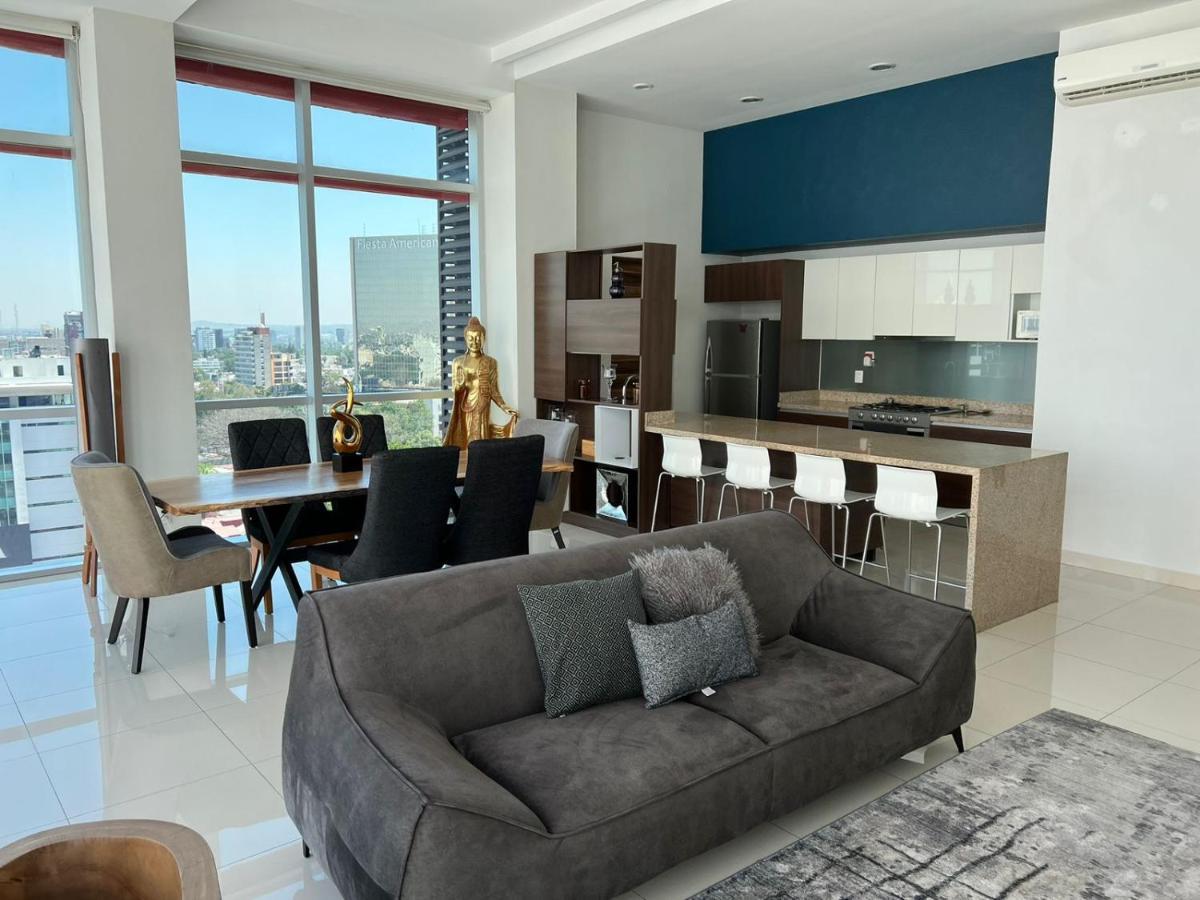 Penthouse Minerva Apartment Guadalajara Exterior foto